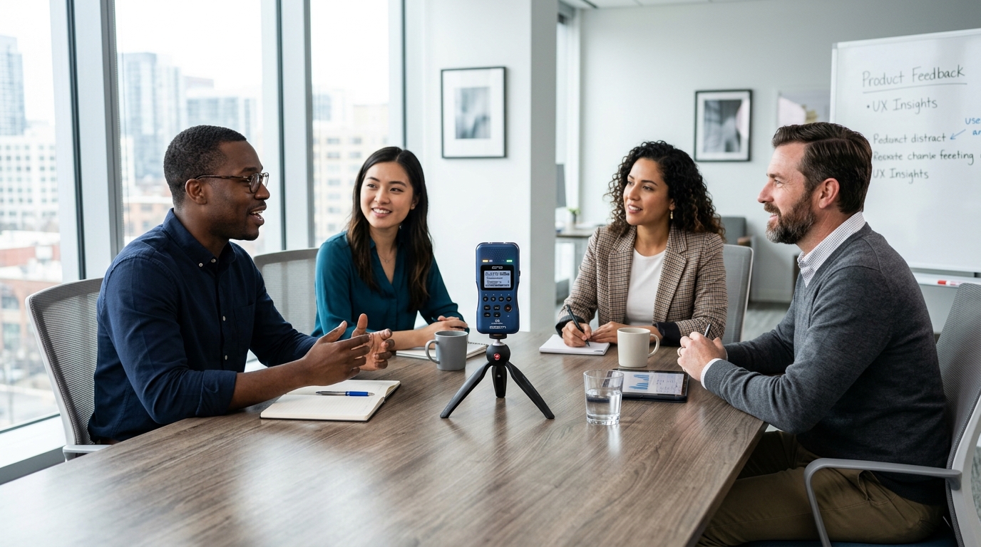 Enregistrement d'un Focus Group pour analyse sous NVivo